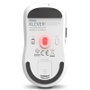 Krom Klever Ratón Gaming Inalámbrico Blanco